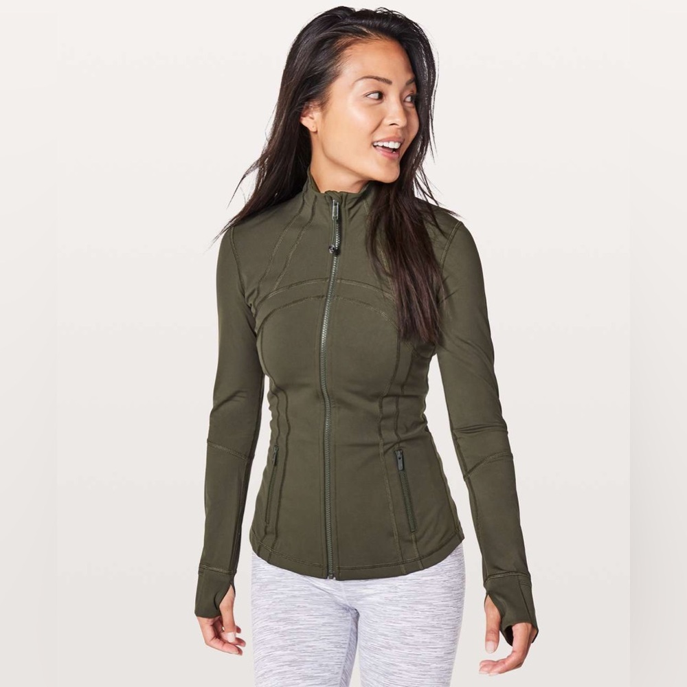 Lululemon Olive Green Define Jacket Size 6